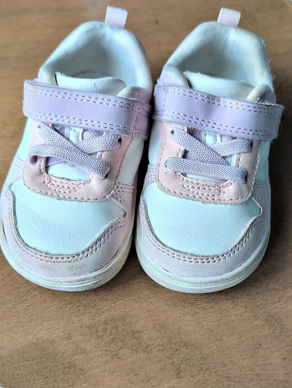 FREE Carter's Girls Size 4 Pink & White Sneakers